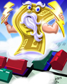 Almighty Dollar Badge - MONOPOLY Slots Almighty Dollar Badge - MONOPOLY Slots