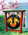 Two-Headed Dragon Badge - Mahjong Garden HD Two-Headed Dragon Badge - Mahjong Garden HD