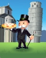 Food-opoly Badge - MONOPOLY The World Edition Food-opoly Badge - MONOPOLY The World Edition