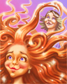 Hair Extensions Badge - Makeover Madness Hair Extensions Badge - Makeover Madness