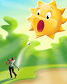 Hole In Sun Badge - Golf Solitaire Hole In Sun Badge - Golf Solitaire