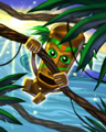 Treetop Swing Badge - Jungle Gin HD Treetop Swing Badge - Jungle Gin HD