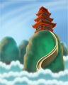 Secluded Pagoda Badge - WordJong Secluded Pagoda Badge - WordJong