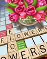 Flowers For 13 Points Badge - SCRABBLE Flowers For 13 Points Badge - SCRABBLE