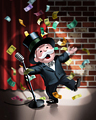 Funny Money Badge - MONOPOLY Slots Funny Money Badge - MONOPOLY Slots
