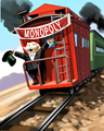 Railroad Tycoon Badge - MONOPOLY The World Edition Railroad Tycoon Badge - MONOPOLY The World Edition