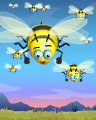 Bee A Pal Badge - Tumble Bees HD