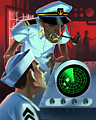 Sonar Badge - BATTLESHIP Sonar Badge - BATTLESHIP