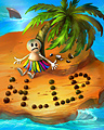 Missing Vowels Badge - Hangman Hijinks Missing Vowels Badge - Hangman Hijinks