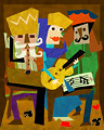 Pogo Three Musicians (Picasso) Badge Pogo Three Musicians (Picasso) Badge