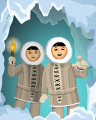 Polar Picasso Badge - Jigsaw Treasure Hunter HD Polar Picasso Badge - Jigsaw Treasure Hunter HD