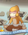 Monkey See, Monkey Fu Badge - Mahjong Garden HD Monkey See, Monkey Fu Badge - Mahjong Garden HD