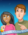 Unidentified Flying Bingo Badge - Everyone Wins Bingo