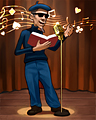 Poetry Suits Me Fine Badge - Canasta HD Poetry Suits Me Fine Badge - Canasta HD