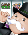 Moustache Wax Badge - MONOPOLY Slots Moustache Wax Badge - MONOPOLY Slots