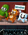 Let's All Go To Pogo Badge - Showbiz Slots II Let's All Go To Pogo Badge - Showbiz Slots II