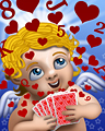 Love On The Run Badge - Hearts Love On The Run Badge - Hearts
