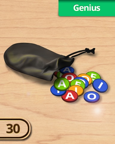 30 Genius Challenge Badge - A Way With Words 30 Genius Challenge Badge - A Way With Words