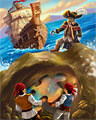 The Pirate's Piece Badge - Jigsaw Treasure Hunter The Pirate's Piece Badge - Jigsaw Treasure Hunter