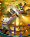 Bridge Brouhaha Badge - Lost Temple Poker Bridge Brouhaha Badge - Lost Temple Poker