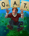 Letter Jumper Badge - SCRABBLE Letter Jumper Badge - SCRABBLE