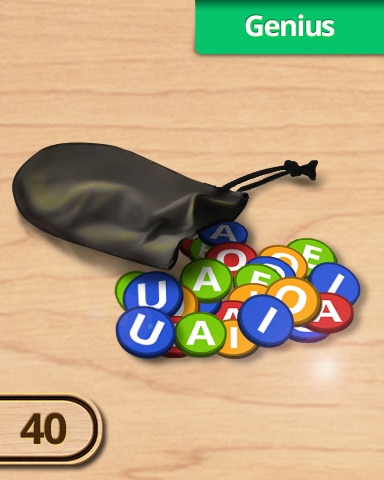 40 Genius Challenge Badge - A Way With Words 40 Genius Challenge Badge - A Way With Words
