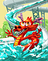 Dragon Splash Badge - Mahjong Garden HD Dragon Splash Badge - Mahjong Garden HD