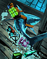 Shark Rider Badge - Vaults Of Atlantis Slots Shark Rider Badge - Vaults Of Atlantis Slots