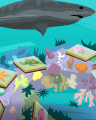 Sea Camouflage Badge - Mahjong Safari HD Sea Camouflage Badge - Mahjong Safari HD
