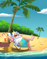 Island Holiday Badge - Vaults Of Atlantis Slots Island Holiday Badge - Vaults Of Atlantis Slots