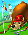 Break Left Badge - Mini Golf Madness Break Left Badge - Mini Golf Madness