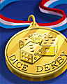 Medal Badge - Dice Derby Medal Badge - Dice Derby