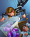 Airtight Case Badge - CLUE Secrets & Spies Airtight Case Badge - CLUE Secrets & Spies