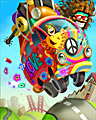 Road Trip Badge - Flower Daze Road Trip Badge - Flower Daze