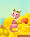 Fishin' Magician Badge - Vaults Of Atlantis Slots