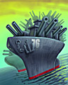 Locked And Loaded Badge - BATTLESHIP Locked And Loaded Badge - BATTLESHIP