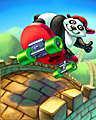 Wall Rider Badge - Panda Pai Gow Poker Wall Rider Badge - Panda Pai Gow Poker