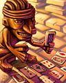 Lucky Idol Badge - Lost Temple Poker Lucky Idol Badge - Lost Temple Poker