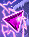Purple Lightning Badge - Bejeweled 3 Purple Lightning Badge - Bejeweled 3