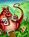 Blooming Matches Badge - Mahjong Garden HD Blooming Matches Badge - Mahjong Garden HD