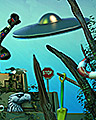 Alien Encounter Badge - Undiscovered World Alien Encounter Badge - Undiscovered World