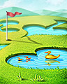 Hazard Hacker Badge - Golf Solitaire Hazard Hacker Badge - Golf Solitaire