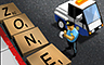 Triple Parked Badge - SCRABBLE Triple Parked Badge - SCRABBLE
