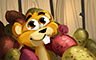 Small Potatoes Badge - Word Whomp Small Potatoes Badge - Word Whomp