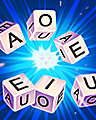 Vowel Eruption Badge - BOGGLE Bash Vowel Eruption Badge - BOGGLE Bash