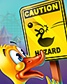 Duck Duck Ouch Badge - Boardwalk Sea Ball Duck Duck Ouch Badge - Boardwalk Sea Ball