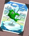 Freeze Frame Photo Badge - Penguin Blocks Freeze Frame Photo Badge - Penguin Blocks
