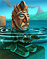 Water Temple Badge - Undiscovered World Water Temple Badge - Undiscovered World