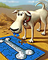 Tasty Treasure Badge - Jigsaw Treasure Hunter Tasty Treasure Badge - Jigsaw Treasure Hunter