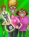 Silver Trophy Badge - Pogo™ Bowl Silver Trophy Badge - Pogo™ Bowl